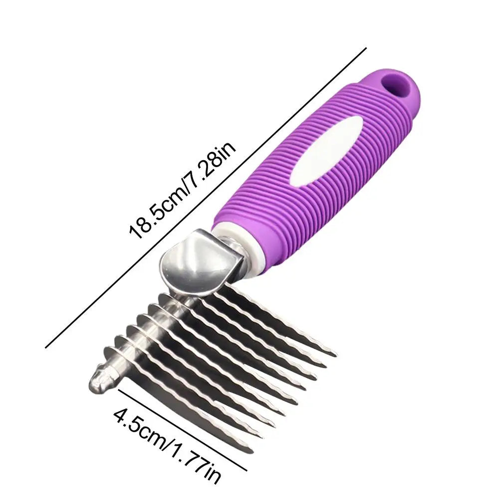 Dog Brush For Shedding Cat Brush Dog Hair Brush Dog Undercoat Brush Pet Grooming Brush Deshedding Tool For Long & Short Haired
