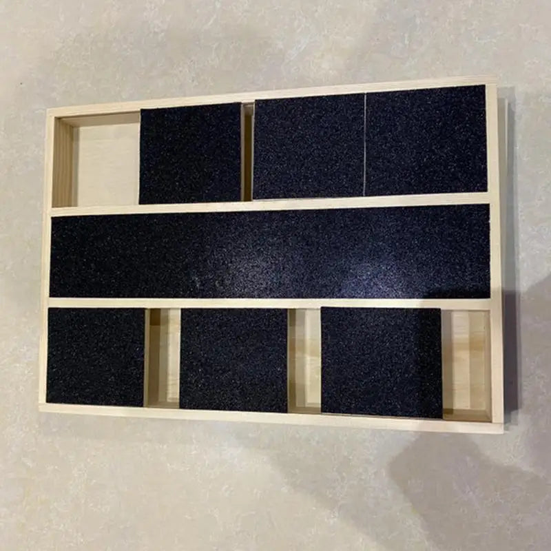 2025 Dog Nail File Board Wooden Scratching Board For Nail Trimming Self Scratcher Toy Safe Pet Grooming Accessories