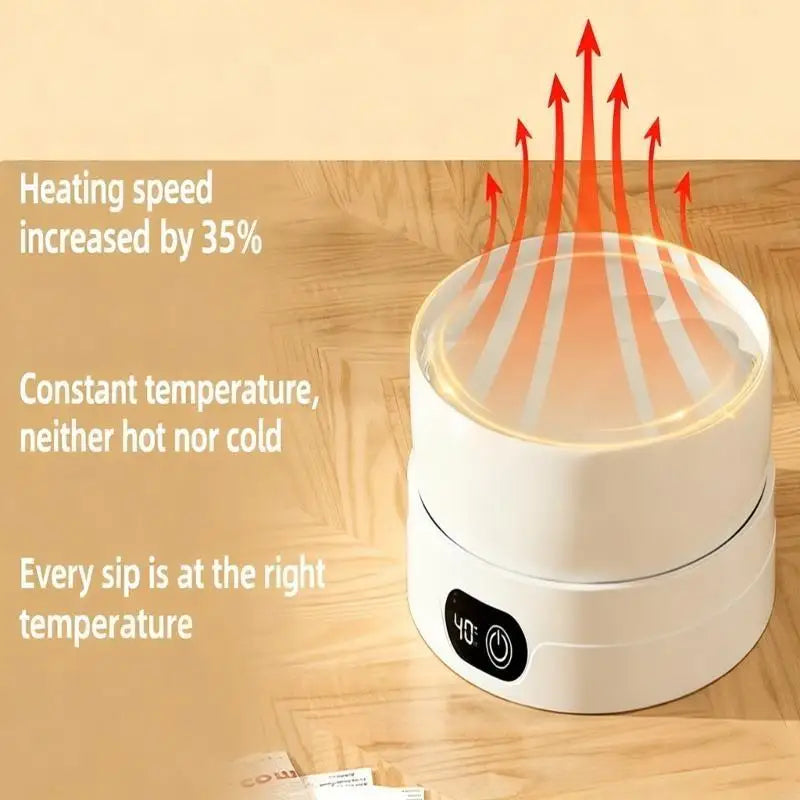 2025 New Electric Heated Pet Bowl 4 Temperature Settings Drinking Plate for Dogs, Cats, and Small Animals, Thermal Water Bowl