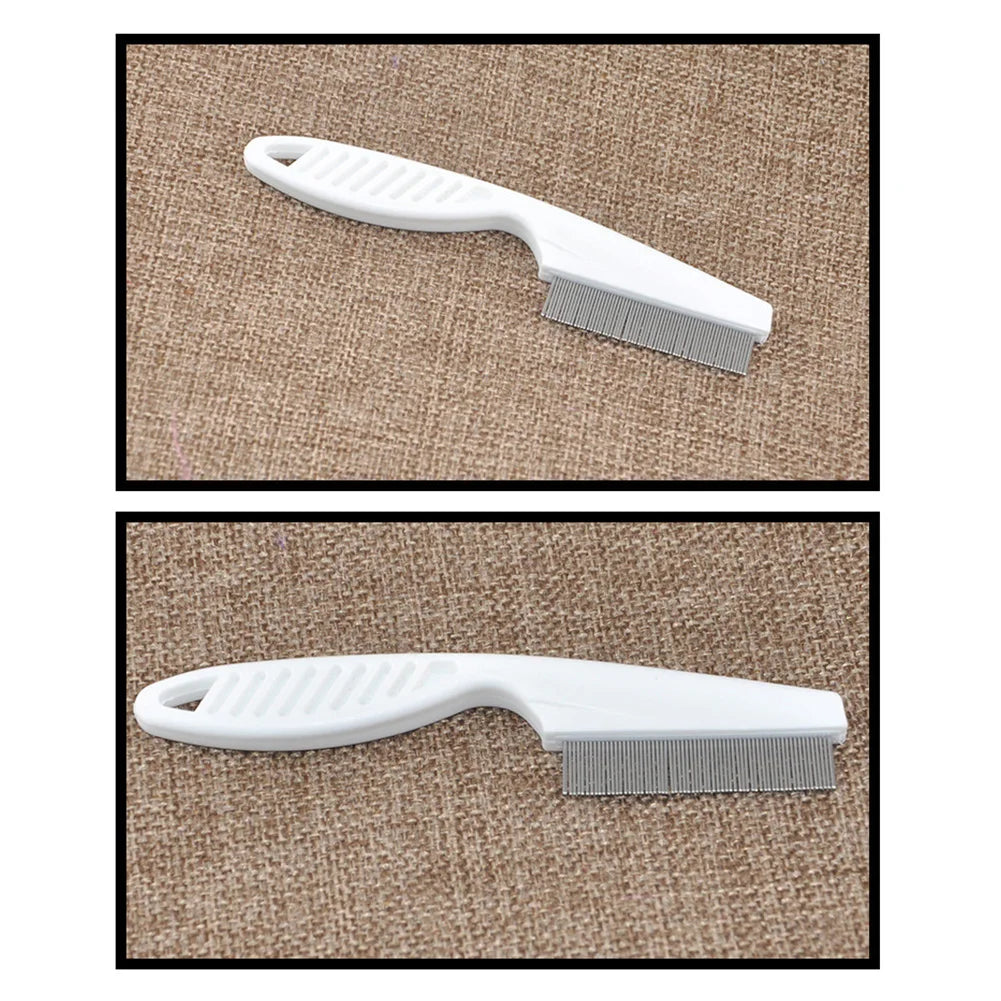 Cat Flea Comb Universal Stainless Steel Encryption Dog Lice Removal Combs Dogs Dematting Brush Dematting Gadgets