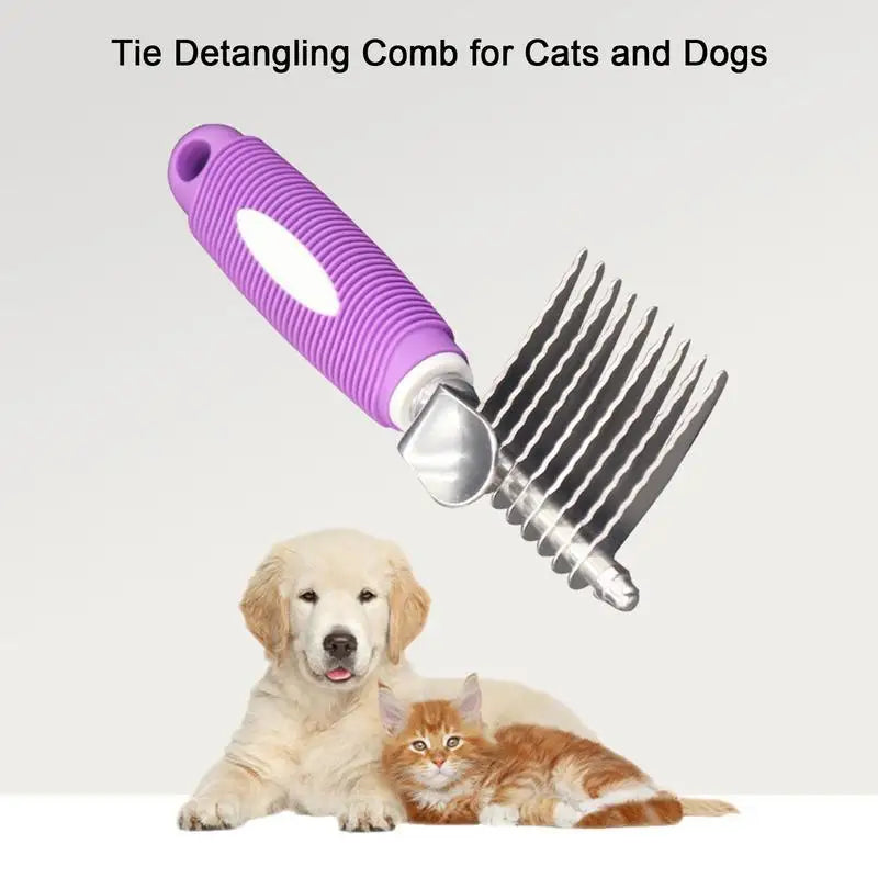 Dog Brush For Shedding Cat Brush Dog Hair Brush Dog Undercoat Brush Pet Grooming Brush Deshedding Tool For Long & Short Haired